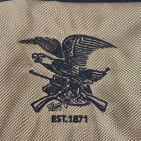 NRA Computer Backpack Laptop Bag Tactical Military Polyester Pack Khaki Brown - Picture 2 of 12